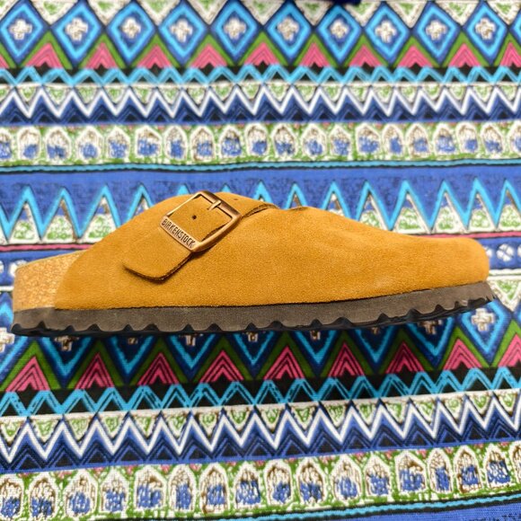 🌟POSH FRESH🌟 Women's Mink Suede Birkenstock Boston Shoes - Narrow Fit - Picture 5 of 5